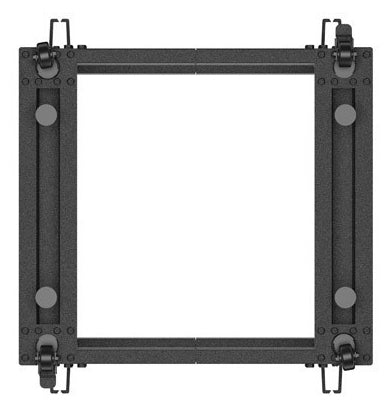 Rack deschis 19" 9U, 600x600-1100 ng "OR01-6109-B"