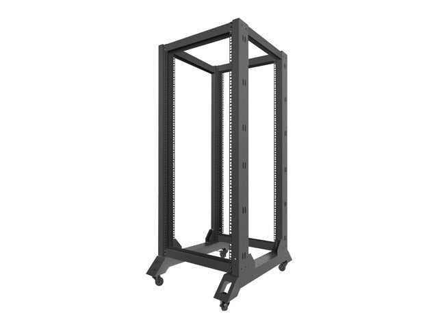 Rack deschis 19" 27U, 600x800, negru V2 "OR01-6827-B"