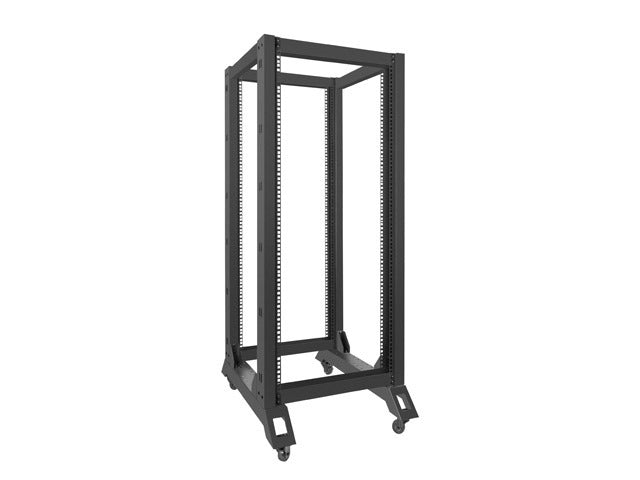 Rack deschis 19" 27U, 600x800, negru V2 "OR01-6827-B"