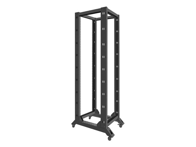 Rack deschis 19" 42U, 600x800, negru V2 "OR01-6842-B"