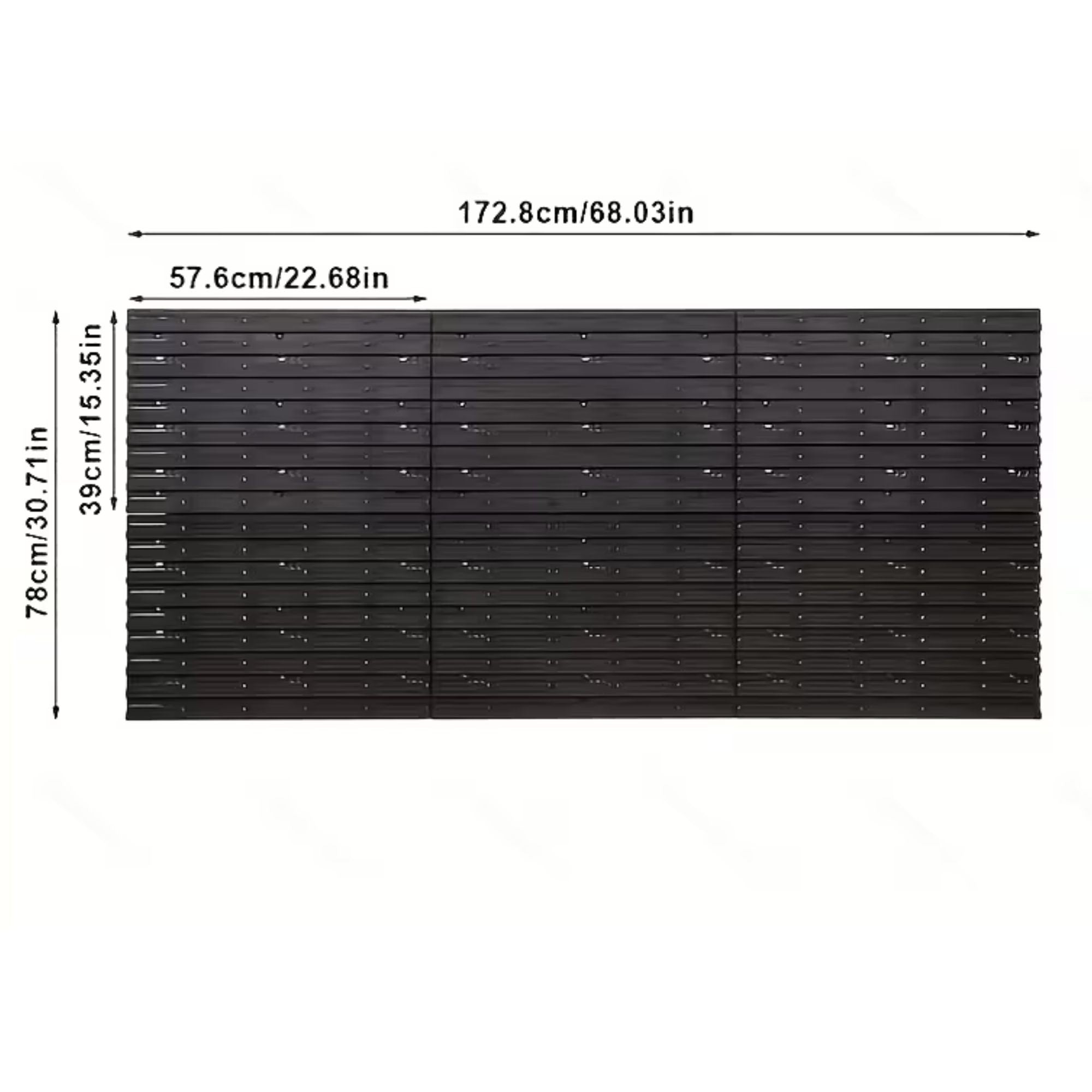 Organizator Scule Perete, set 96 Piese, Panou Modular Multifunctional, Cutii pentru Suruburi si Piese mici, Rafturi, Suporturi si Carlige, Sistem Depozitare Unelte pentru Garaj/Atelier,172.8 X 78 cm, Negru/Rosu