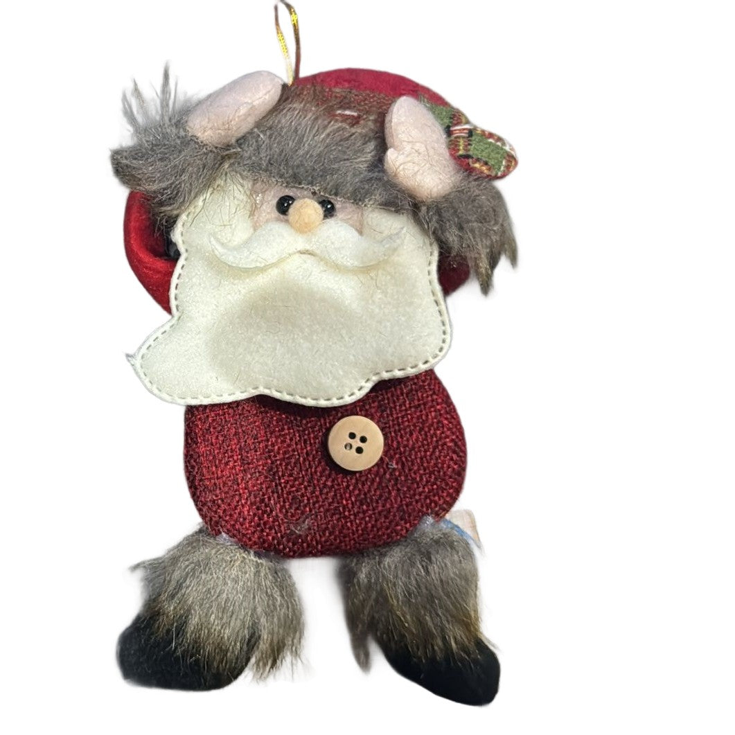 Figurina de Craciun, pentru Brad, Tip Mos Craciun, 5 x 7 cm, Multicolor