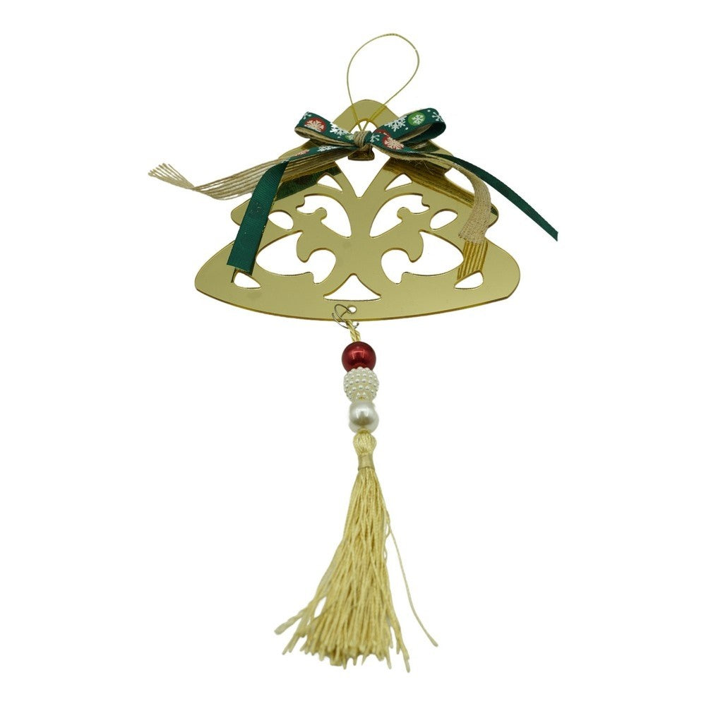 Ornament brad, Brad, Auriu, Lucios, 15*28CM, Acril, Interior/ Exterior