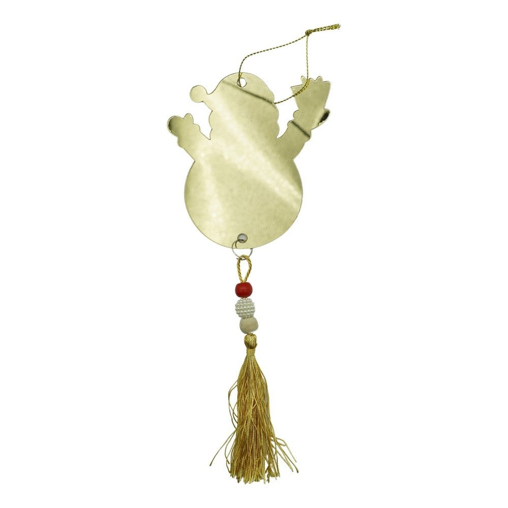 Ornament brad, Om de zapada, Auriu, Lucios, 10*23CM, Acril, Interior/ Exterior