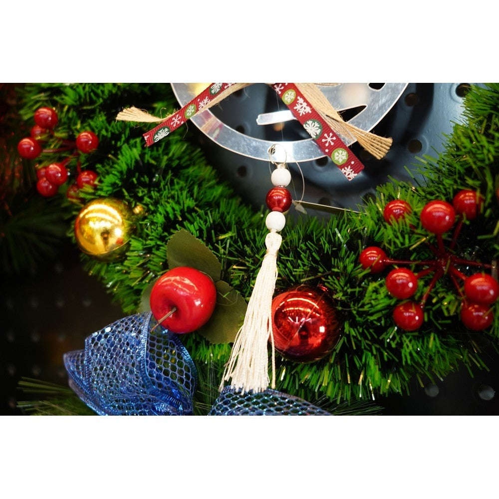 Ornament brad, Pasare, Argintiu, Lucios, 14*26CM, Acril, Interior/ Exterior