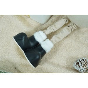 Ornament de Craciun ren, rosu/alb, textil, 70 cm