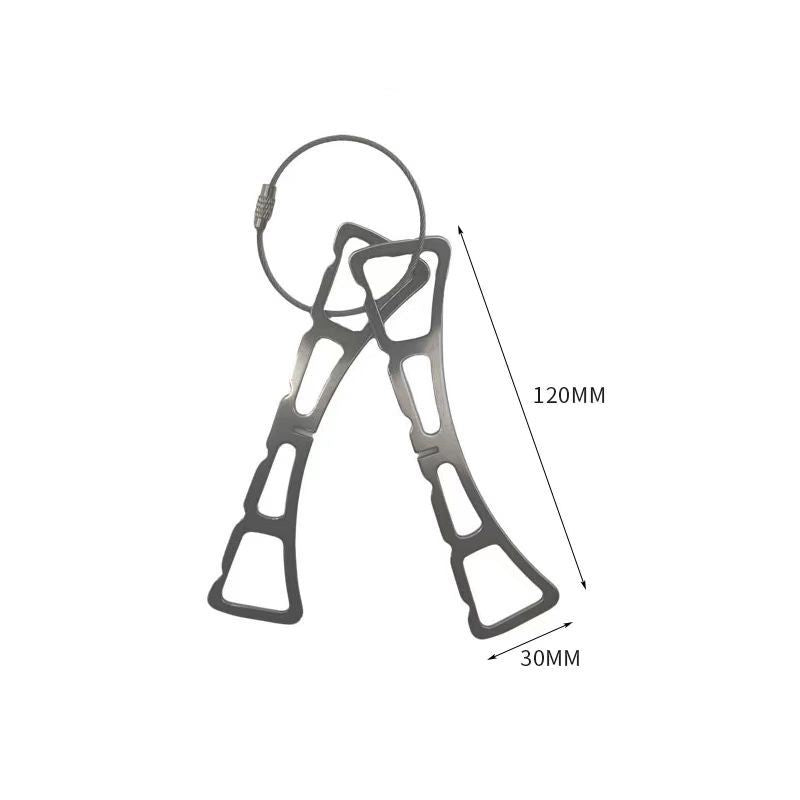 Suport pentru Gatit la Abur, din Otel Inoxidabil, 12 x 3 cm, Argintiu