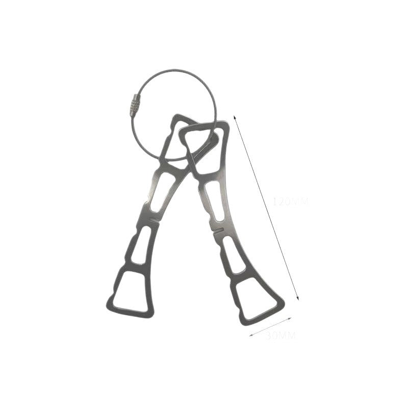 Suport pentru Gatit la Abur, din Otel Inoxidabil, 12 x 3 cm, Argintiu