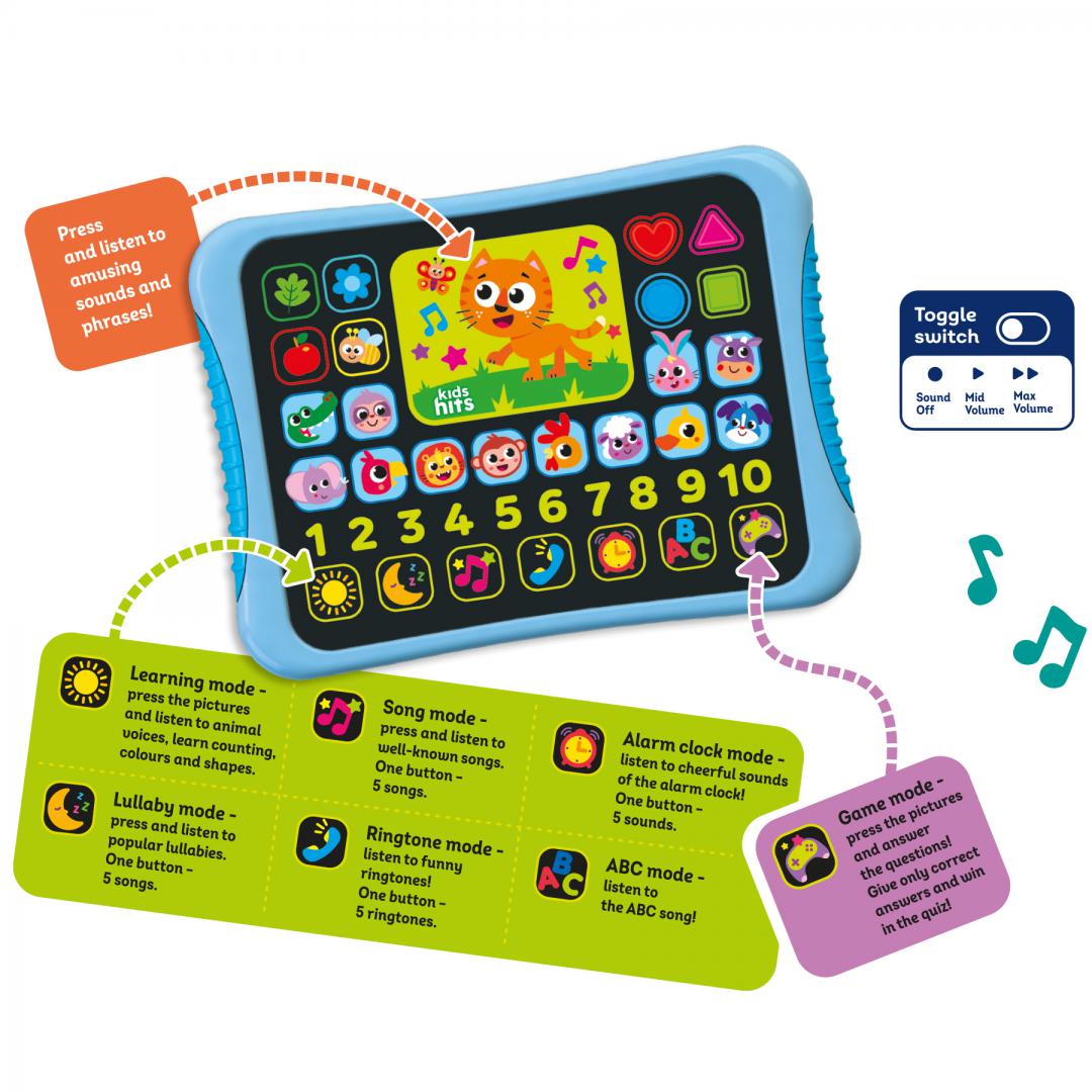 Kids Hits PRIMA MEA TABLETA INTERACTIVA