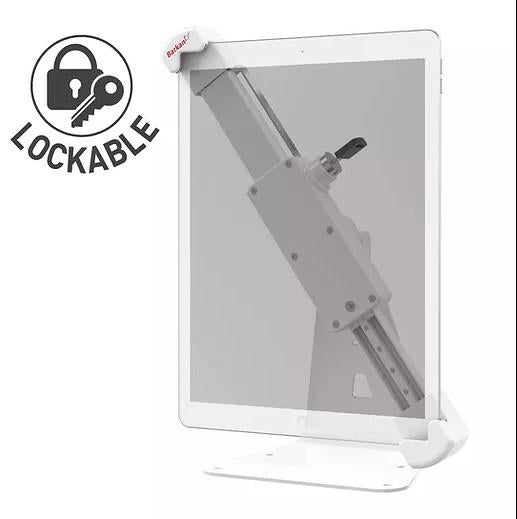 Suport tableta perete Barkan T71HL, alb