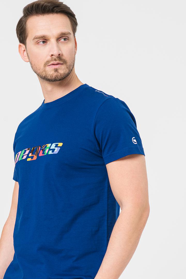 Pegas TRICOU  LOGO MULTICOLOR BARBATI   ROYAL