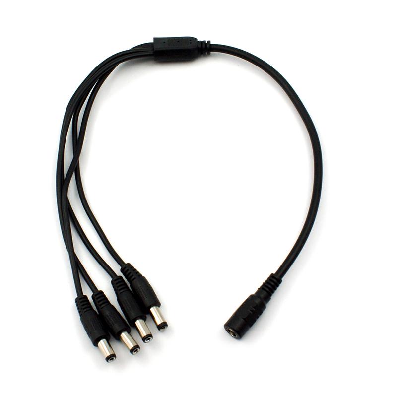 Cablu Alimentare Tip Splitter 1 To 4 (cablu Alimentare Tip Splitter 1 To 4 DC1-4 Pachet 10 bucati)