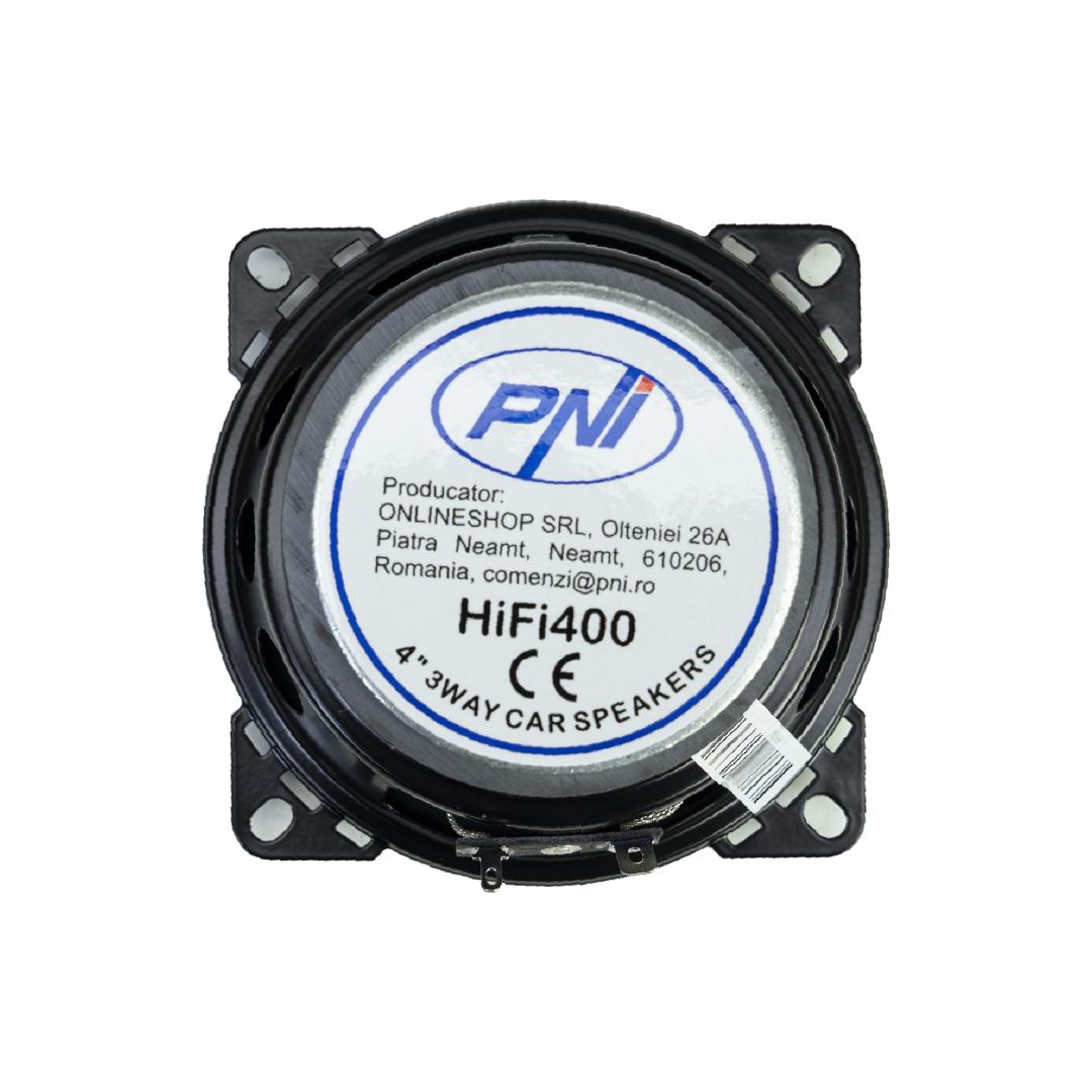 Pni Kit Dufuzoare Auto 10CM 80W FI400 (Difuzoare auto coaxiale Pni HIFI400)