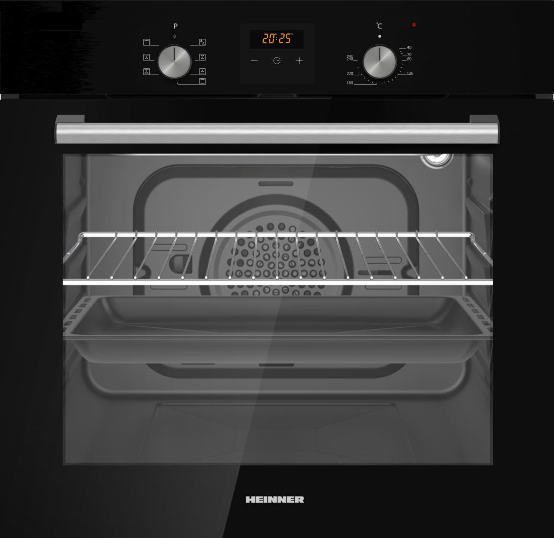 Resigilat - Cuptor Built in Heinner HBO-S568LDTGC-BK (cuptor Incorporabil Heinner HBO-S568LDTGC-BK)