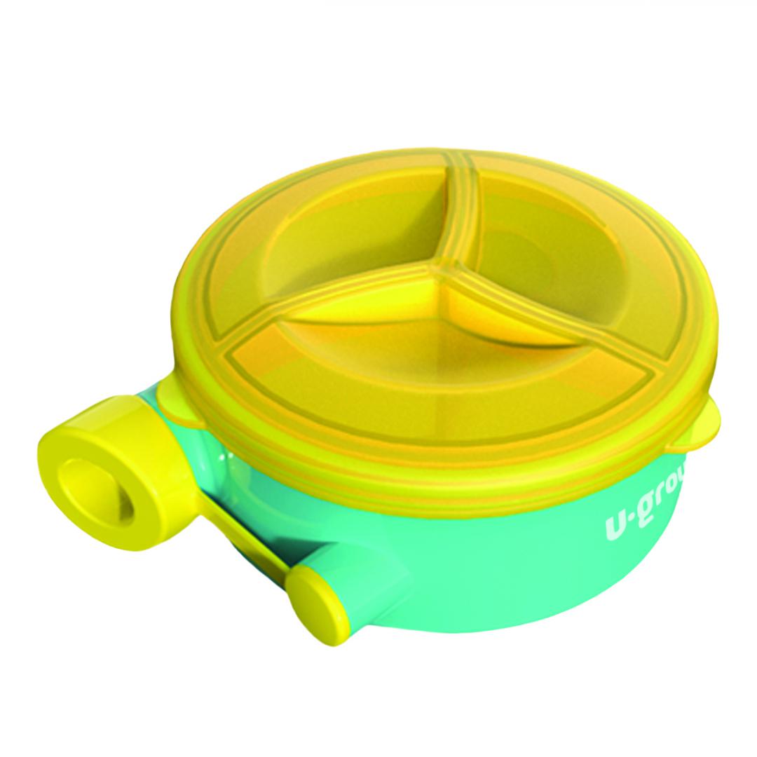 Recipient lapte praf cu 3 compart,U-Grow