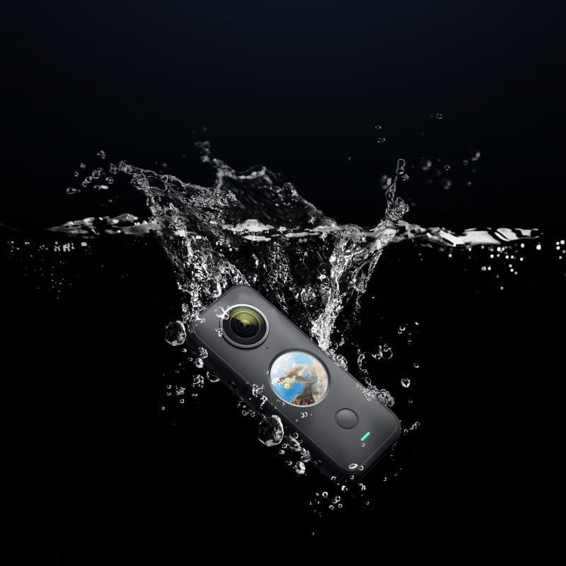 RESIGILAT | Camera video sport Insta360 ONE X2, 5.7K, 360°, Waterproof(pana la 10 metri), 4 microfoane, Mod Steadycam, InstaPano, Slow Motion, capacitate acumulator 1630 mAh, culoare neagra - imagine 5 - RESIGILAT