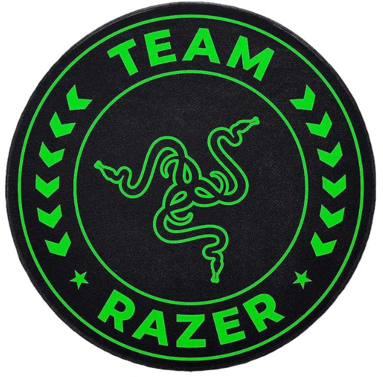 Covor de podea Razer Team negru/verde (Covor de podea Razer Team)