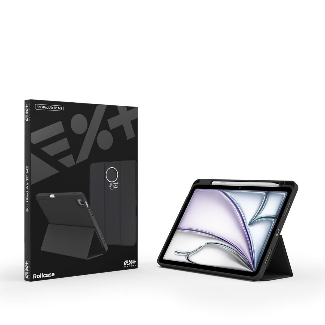 Next One RollCase for iPad Air 11" M2 Bk (next One RollCase for iPad Air 11" M2 2024 Black)