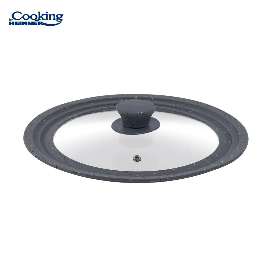 Capac Margine AJUSTA.3 DIM.28/30/32 Cm,g (capac Sticla cu Margine din Silicon Ajustabila pe 3 Dimensiuni 28/30/32 CM)