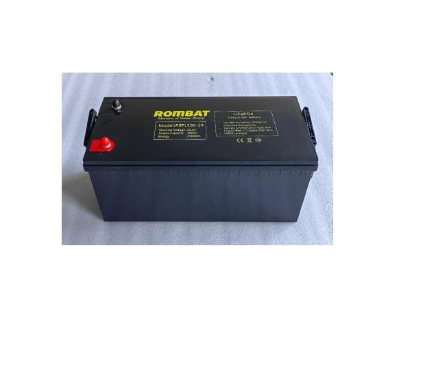 Baterie LiFePO4 25.6V 100Ah (Baterie Litiu-Ion 25.6V 100Ah)