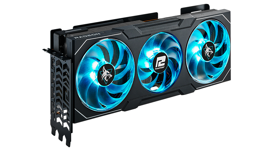 Pw Radeon RX7900 Xtx Hellhound 24GB (Placa video PowerColor Radeon Rx 7900 Xtx)