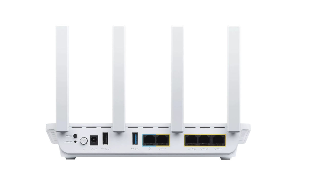 ASUS ExpertWiFi EBR63 AX3000 Dual-band WiFi Router for small-mdeium business, SDN, VLAN, Dual WAN, VPN, Guest Portal, Free WiFi, AiProtection Pro