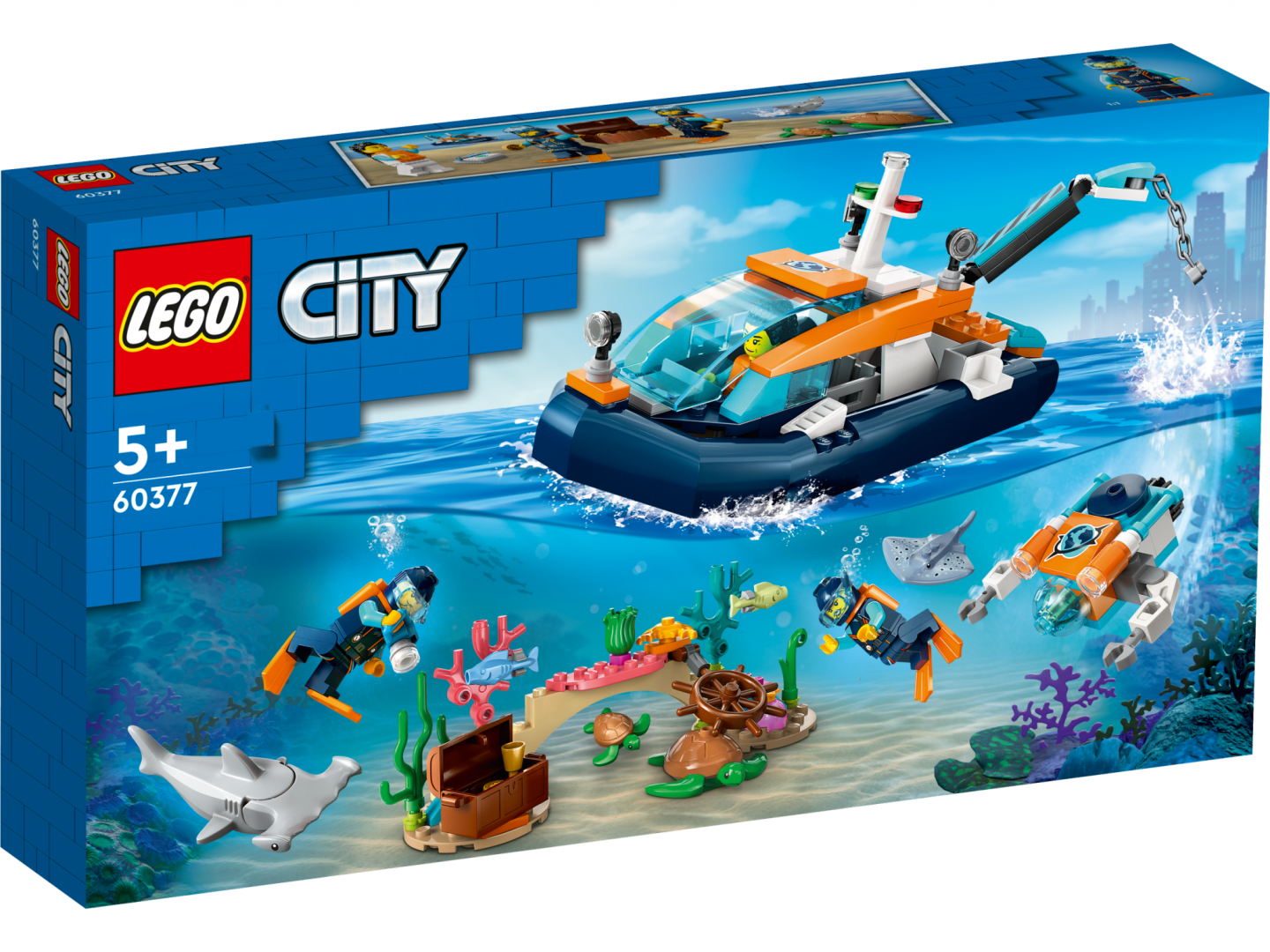 Barca pentru Scufundari, Lego 60377 (barca pentru Scufundari)
