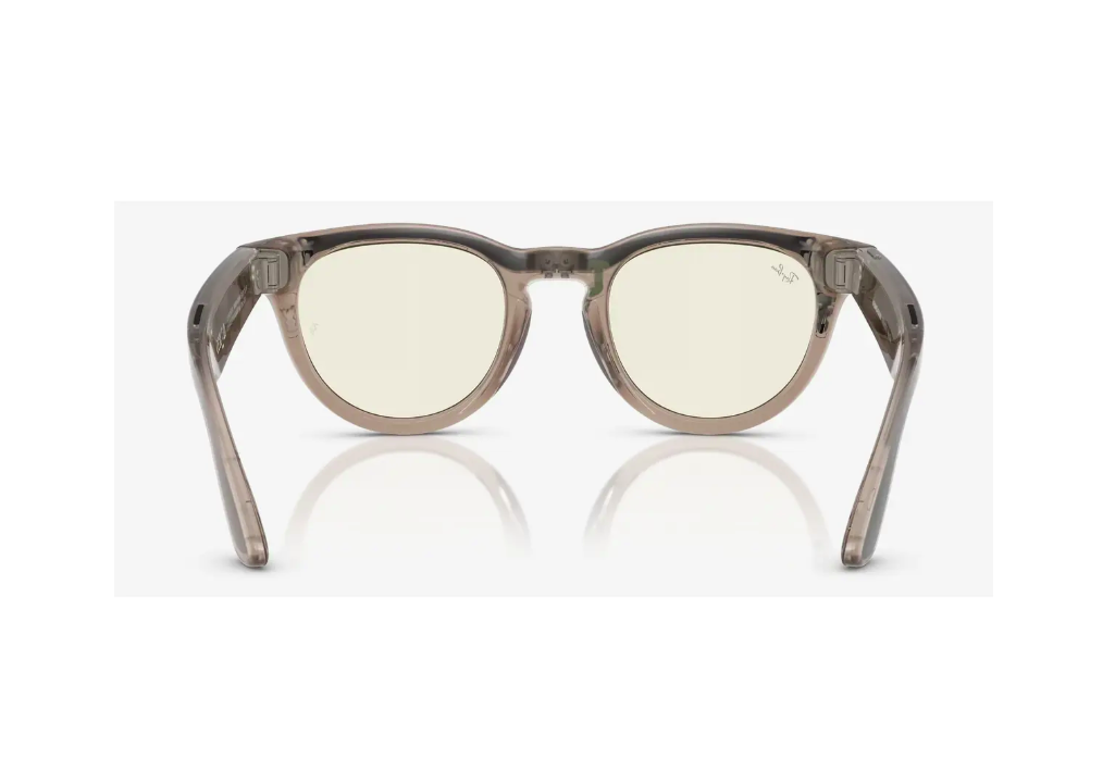 RayBan Meta Headliner ShinyStone/DKGN (RayBan Meta Headliner Shiny Warm Stone/Dark Green Transitions)