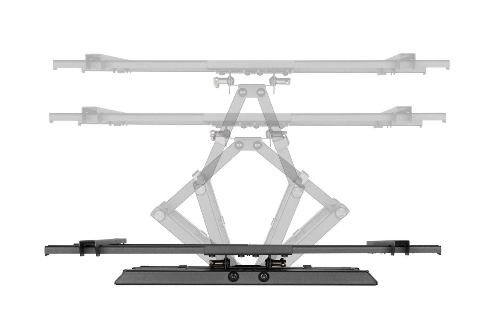 Suport TV de perete Serioux TV61-466, compatibilitate  dimensiune ecran: 37"-80", compatibilitate VESA: 200x200, 300x200, 400x200, 300x300, 400x300, 400x400, 600x400, greutate maximă suportata: 65kg, distanta fata de perete: 77~428mm, inclinare: +3°~-15°,