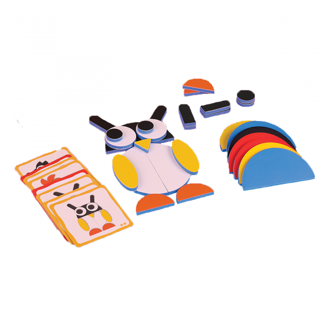 Puedo Toys JOC FORME COLORATE, 29 PIESE