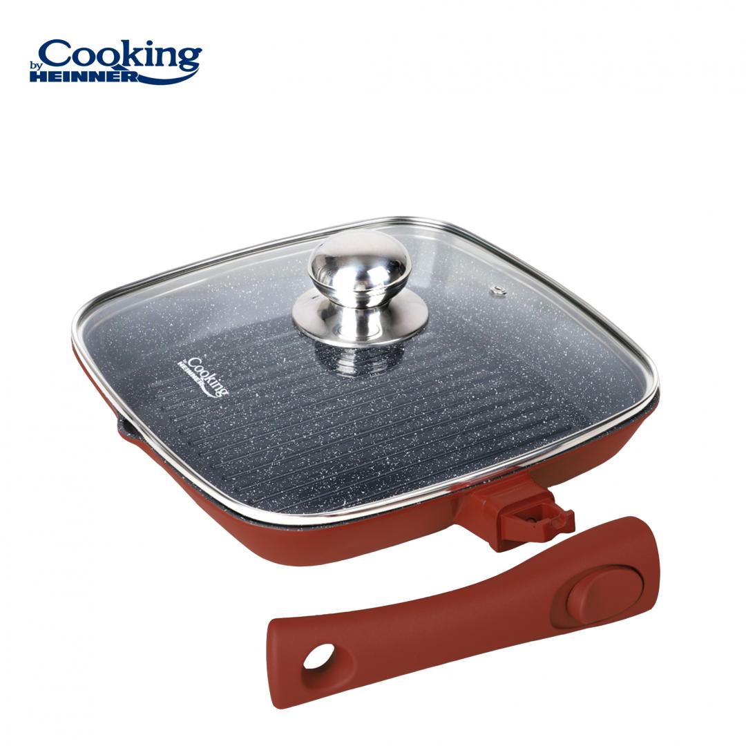 Heinner TIGAIE GRILL ALU+CAPAC 28x4 CM, CALABRIA
