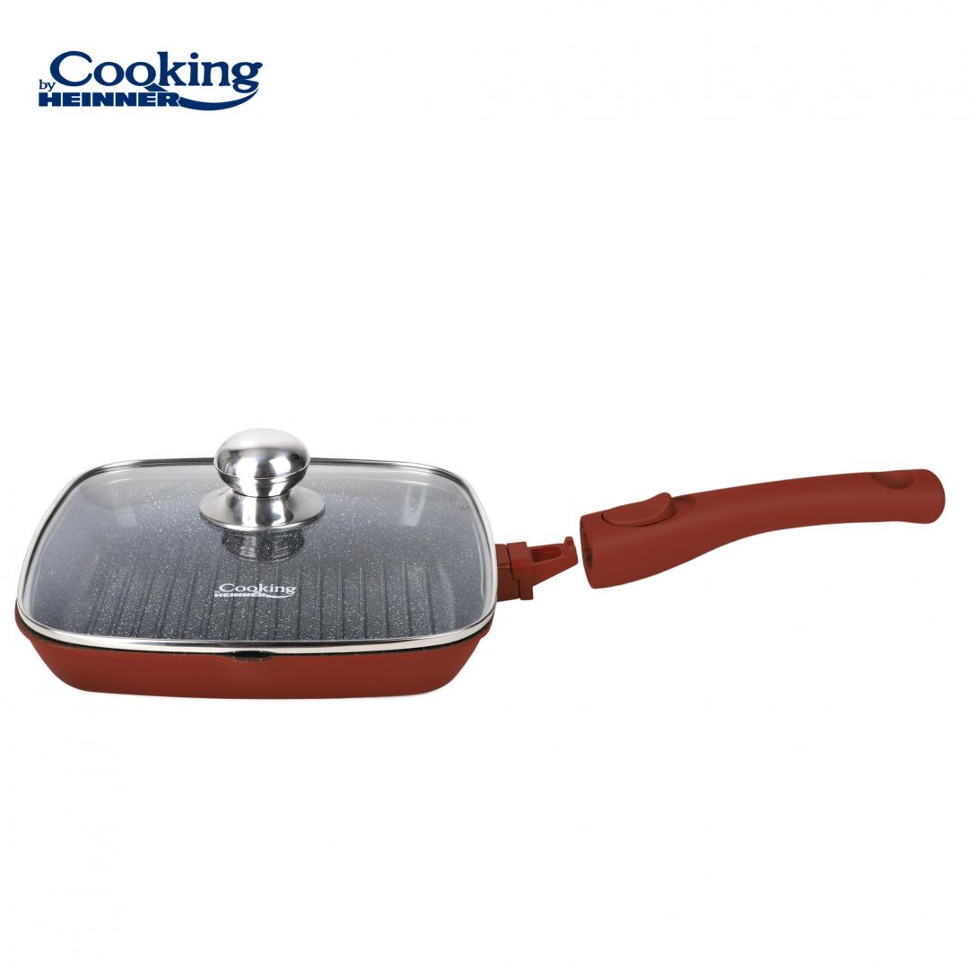 Heinner TIGAIE GRILL ALU+CAPAC 28x4 CM, CALABRIA
