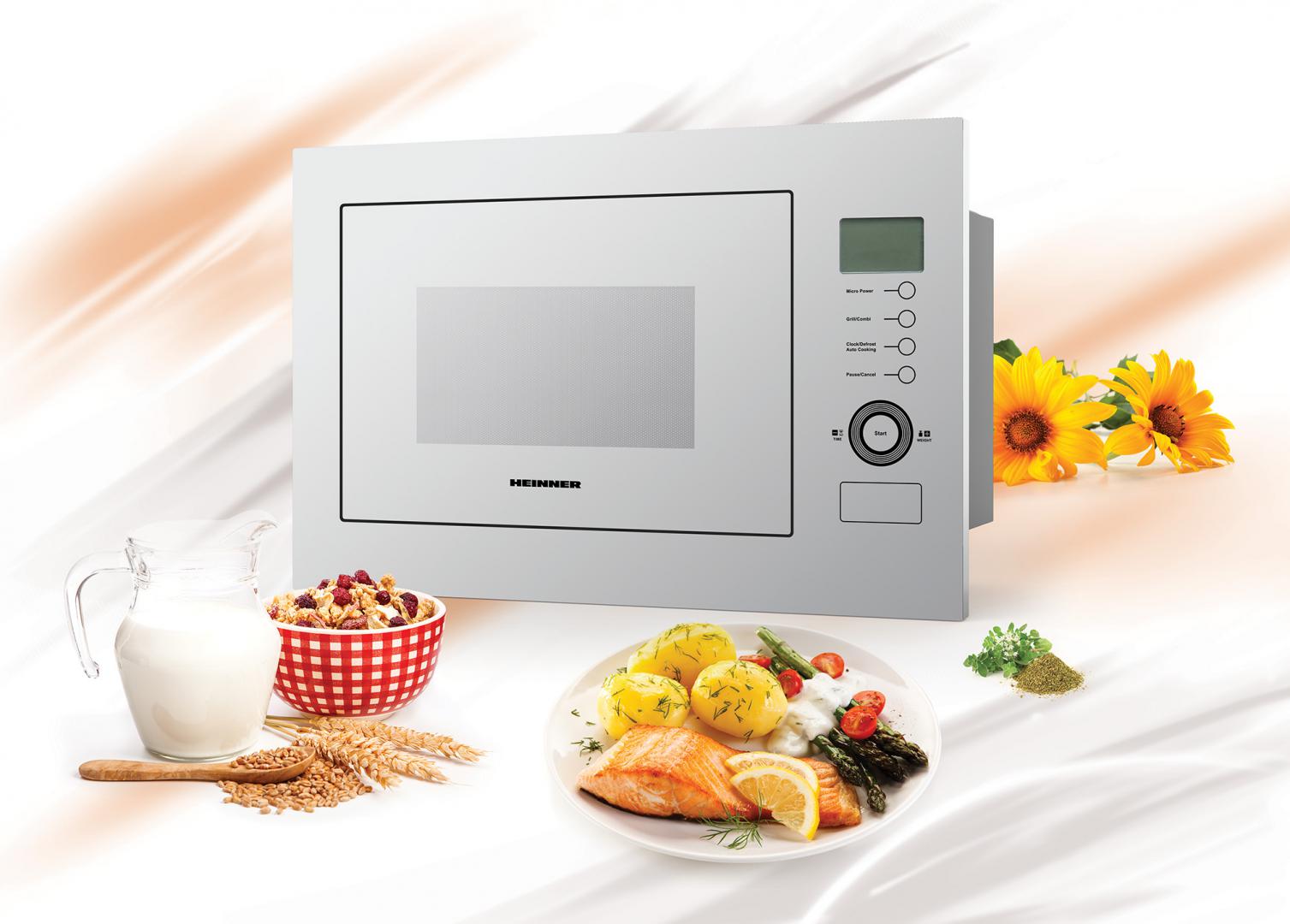 Cuptor cu Microunde Heinner HMW-25BIGWH (cuptor cu Microunde Incorporabil Heinner HMW-25BIGWH)