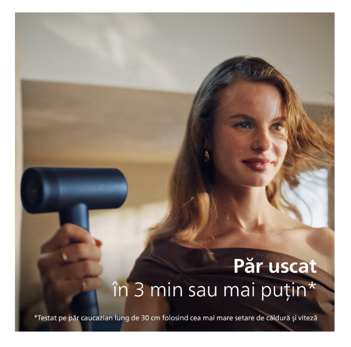 Uscator de par Philips BHD839/00 (Uscator de par Philips cu ThermoShield Advanced Seria 8000 BHD839/00)