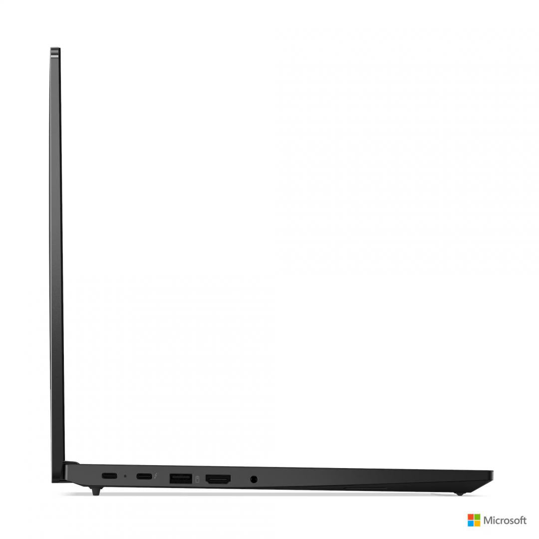 Laptop Business Lenovo ThinkPad E14 Gen 7, cu procesor Intel Core Ultra 7 255H, 14'' IPS, 16 GB DDR5, 1 TB SSD, Intel Arc 140T, Fara OS, 3 ani Garantie