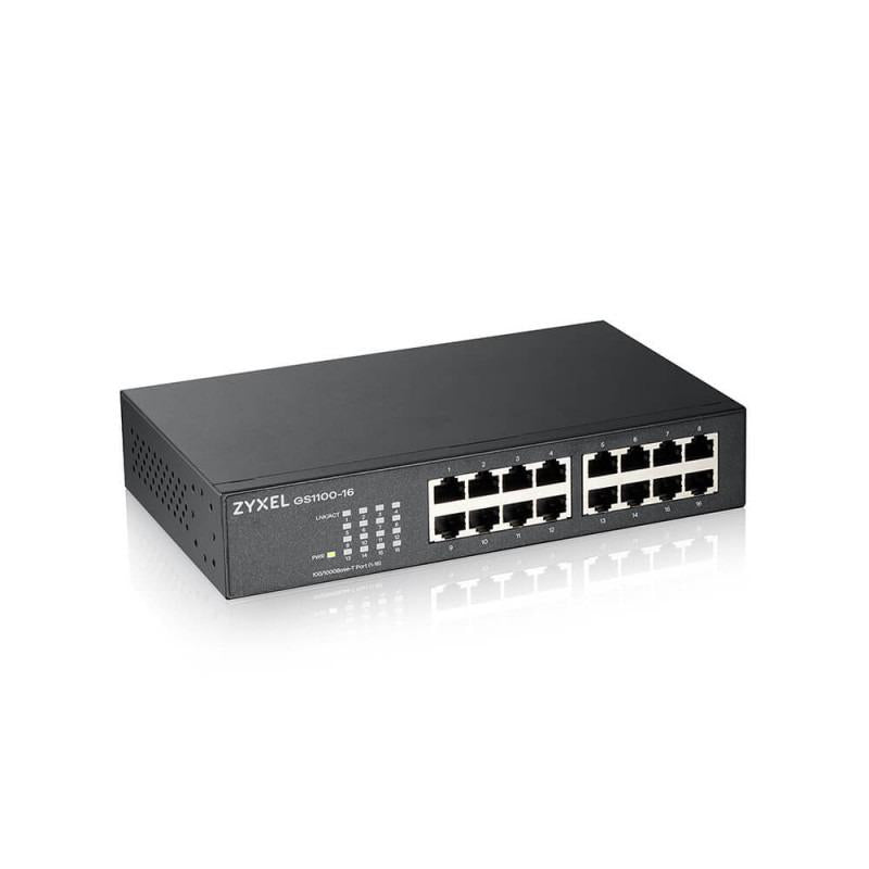 ZYXEL GS1100-16 16-PORT GBE UNMG SWITCH