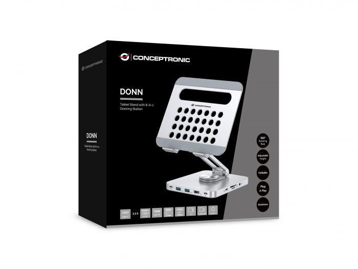 Conceptronic Usbc Dockingstation DONN26G (Docking station Conceptronic DONN26G)