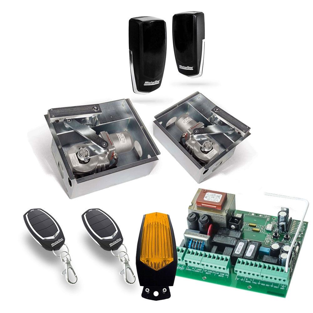 Kit Motorline SUBWING700 2.5M 500KG 280W (Kit automatizare poarta batanta Motorline SUBWING700)