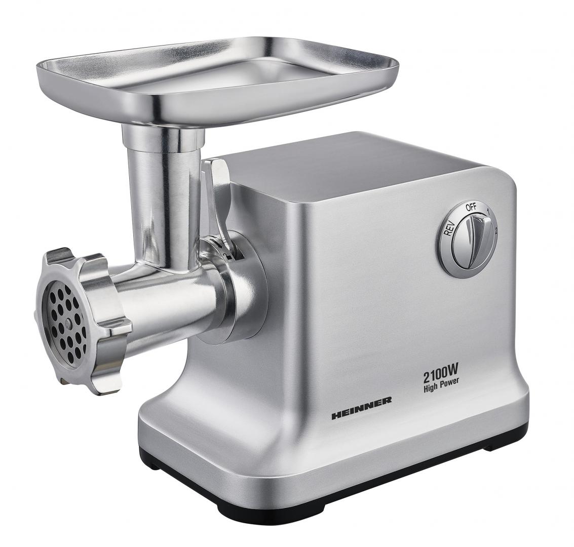 Resigilat - MEAT GRINDER HEINNER MG-2100SS