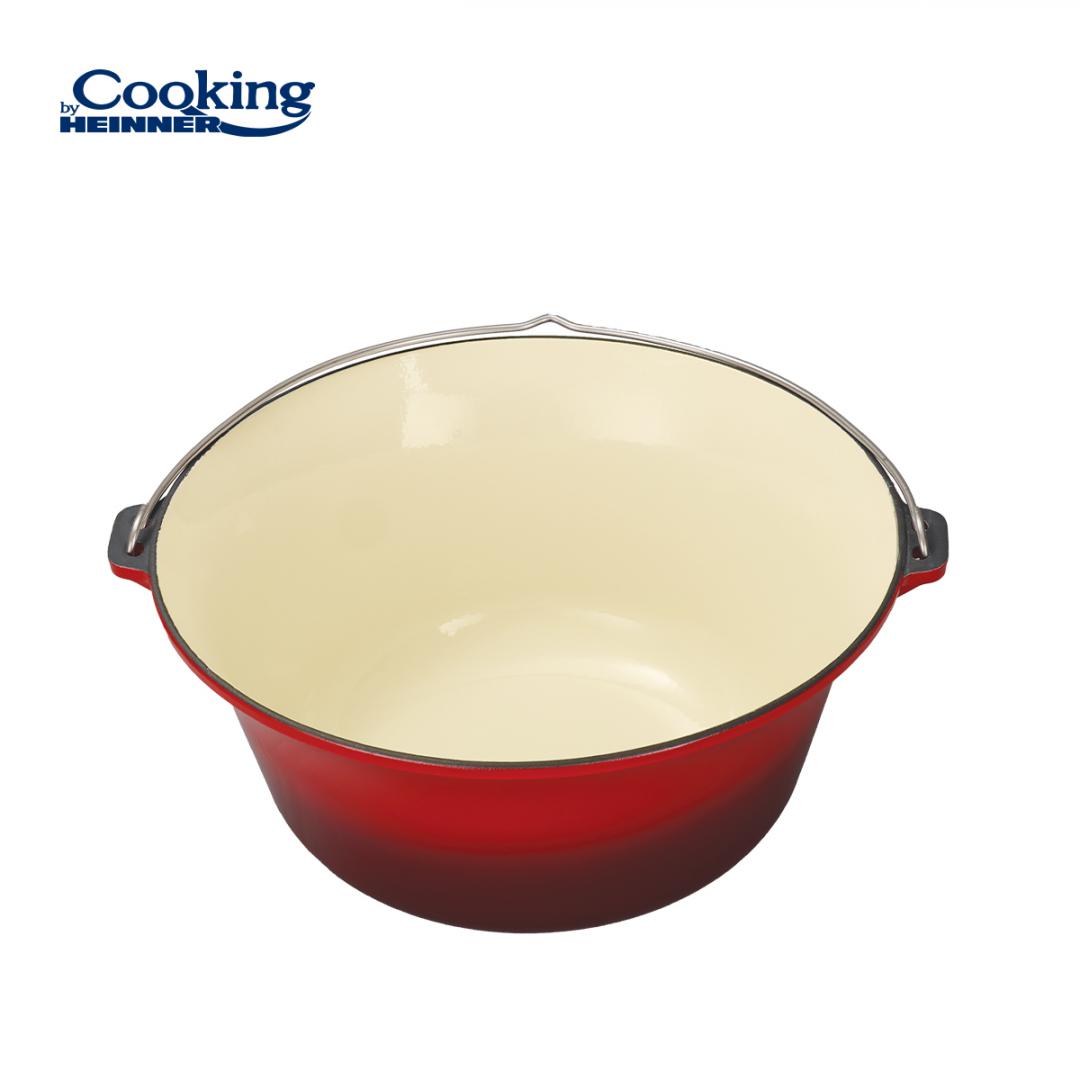 Ceaun din Fonta Emailata 41X19.5 CM, 16L (ceaun din Fonta Emailata 41X19.5 CM)