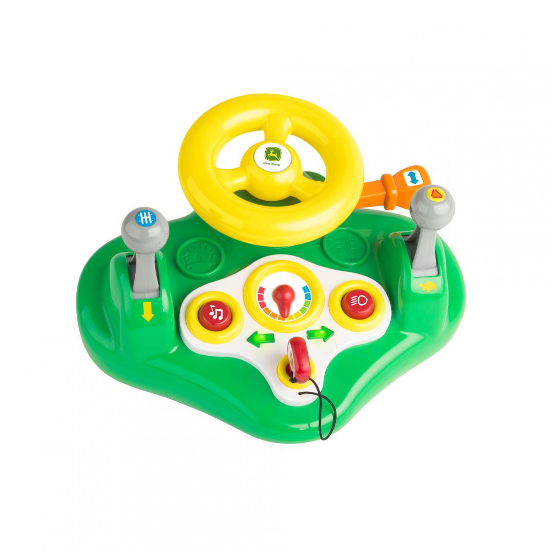 John DEERE- Volan cu Lumini si Sunete (volan de Jucarie cu Lumini si Sunete)