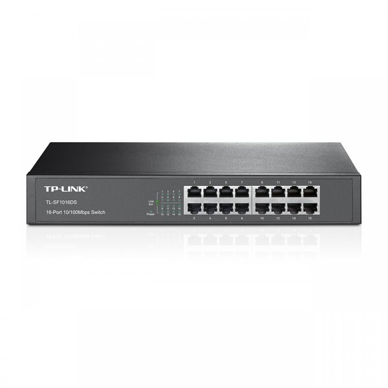 TP-Link TPL SW 16P-FE UNMNGD DESK/RM