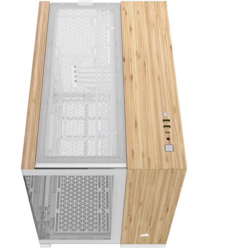 Corsair CR CASE 2500X AIRFLOW RGB Mid-Tower Wh/B