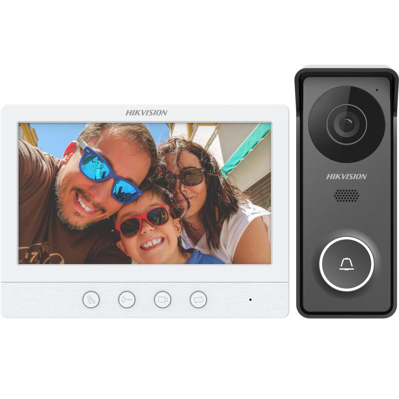 Kit Videointerfon 4 Fire (Kit videointerfon Hikvision DS-KIS213(B))