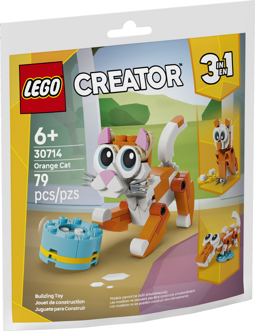 Pisica Portocalie  LEGO30714