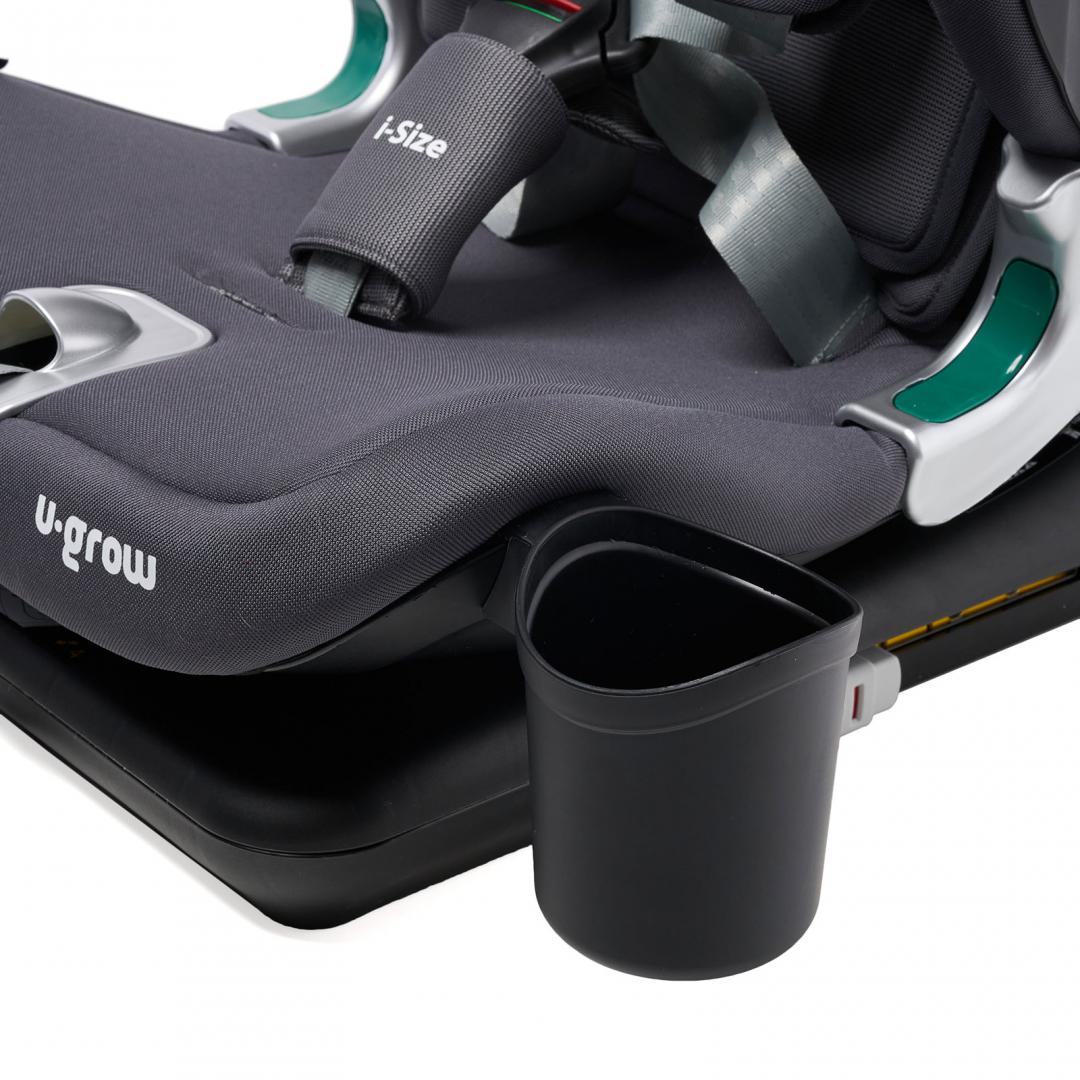 Scaun auto U-Grow,isofix,76-150 cm,gri