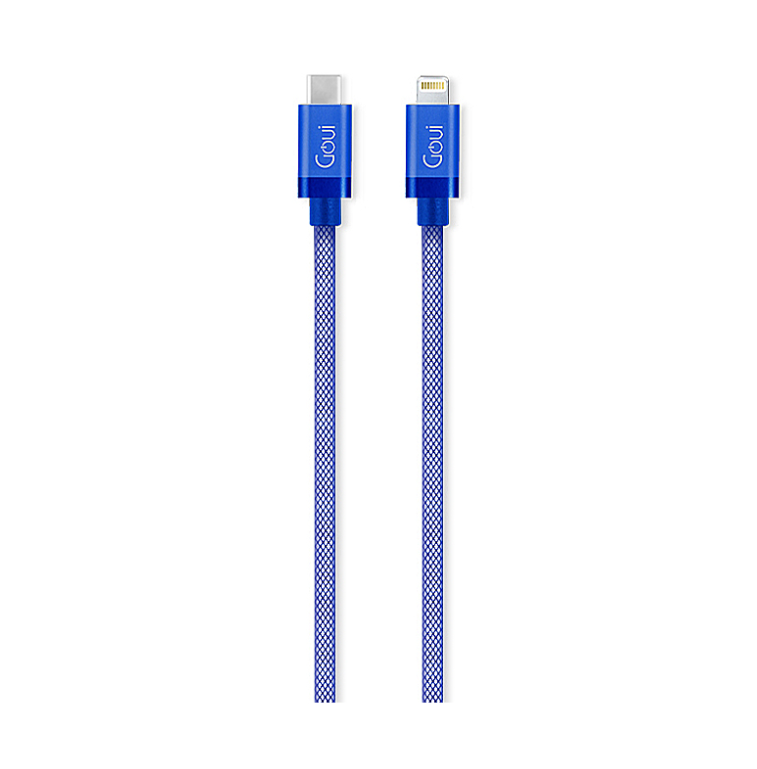 Cablu Date USB-C - Lightning Metallic 1m (Cablu Date si Incarcare USB Type-C la Lightning Metallic)