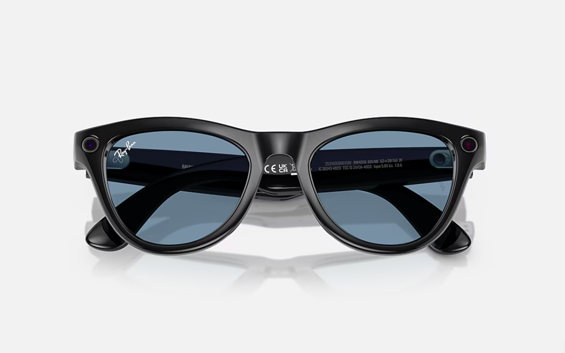 RayBan Meta Skyler RW4010 601/MF-52 B (RayBan Meta Skyler Glasses Cerulean Blue Transition)