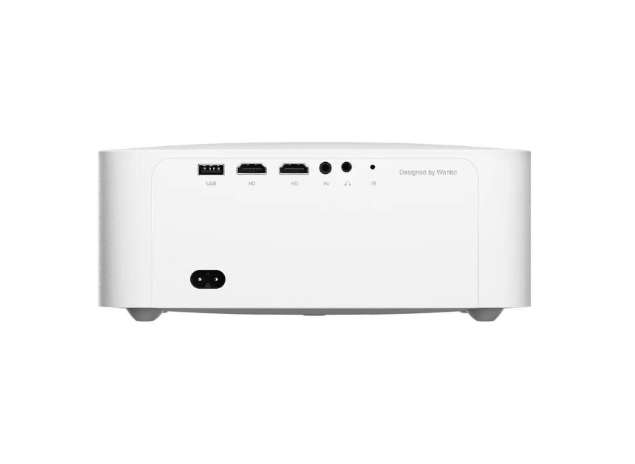 XIAOMI WANBO X2 MAX PROJECTOR WHITE, 450ANSI, 1080P, ANDROID 9.0, AUTO FOCUS, WIFI6
