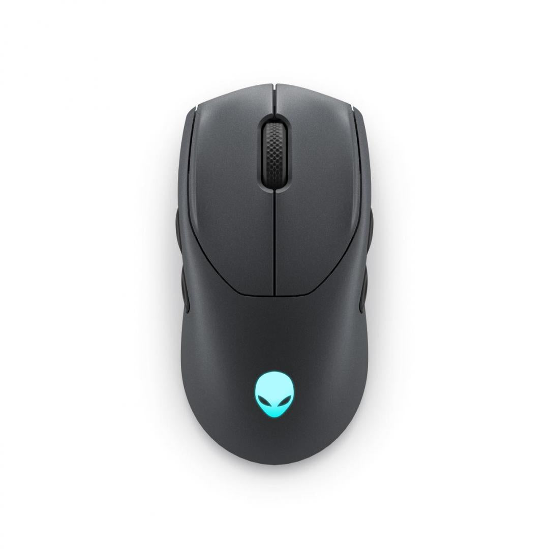 Dell Alienware Tri-Mode Wireless Gaming Mouse AW720M, Connection type: Tri-mode Wireless (2.4GHz, Bluetooth 5.1 and wired), Movement Resolution: 26000 dpi, , Magnetic Snap Charging Function, Adjustable Dots Per Inch (DPI), Wireless mode (2.4GHz), Buttons 